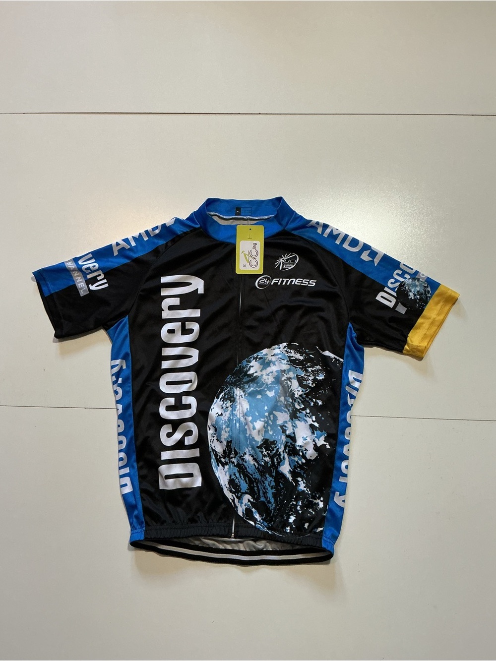 NWT Discovery Channel Racing Team UCI Europe Tour Bike Cycling Jersey